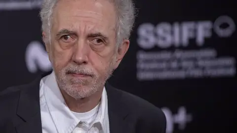 El director Fernando Trueba, a su paso por el Festival de San Sebastián para presentar 'El olvido que seremos' El director Fernando Trueba, a su paso por el Festival de San Sebastián para presentar 'El olvido que seremos'