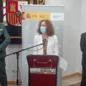Valle, Herreros y Camacho durante la rueda de prensa Valle, Herreros y Camacho durante la rueda de prensa