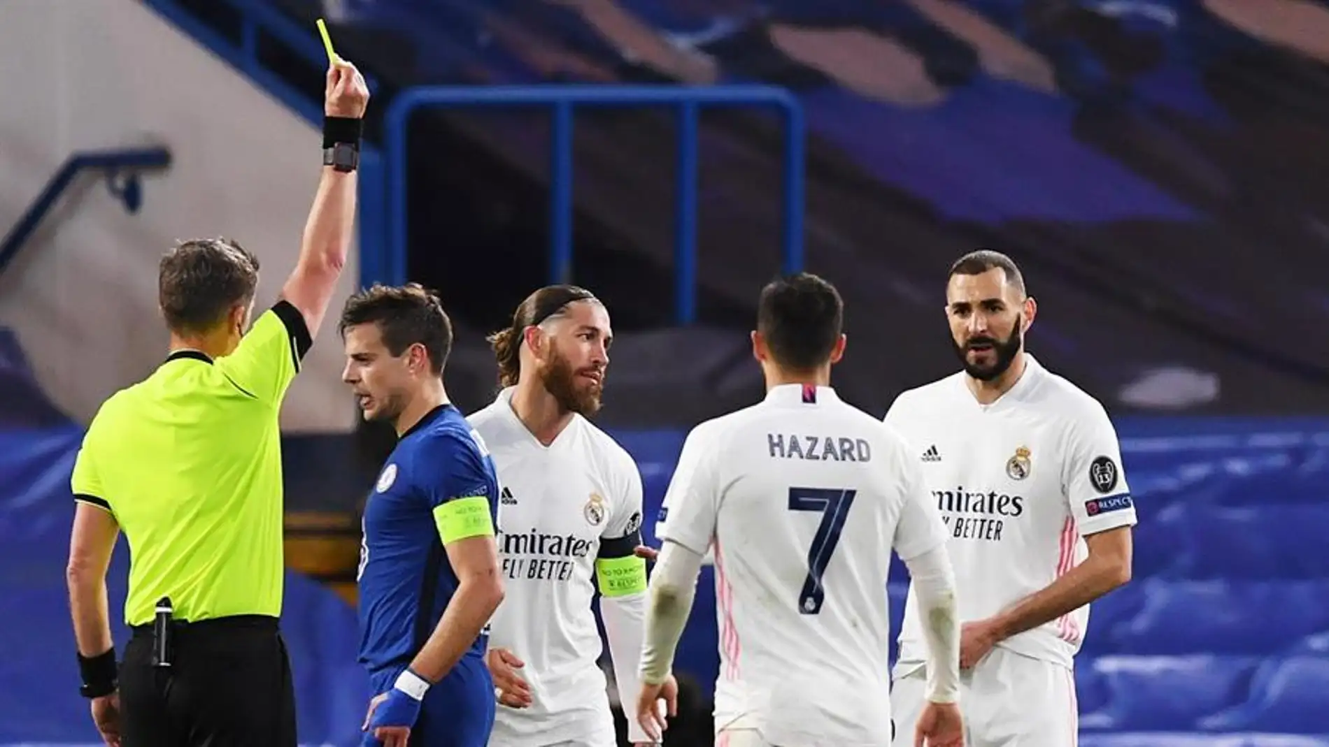 Ramos y Hazard decepcionaron ante el Chelsea