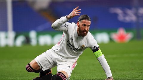 Sergio Ramos en Stamford Bridge