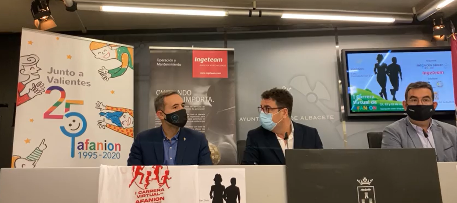 Llega la I Carrera Virtual de Afanion bajo el lema 'Un paso por ellos, un triunfo para todos' Llega la I Carrera Virtual de Afanion bajo el lema 'Un paso por ellos, un triunfo para todos'