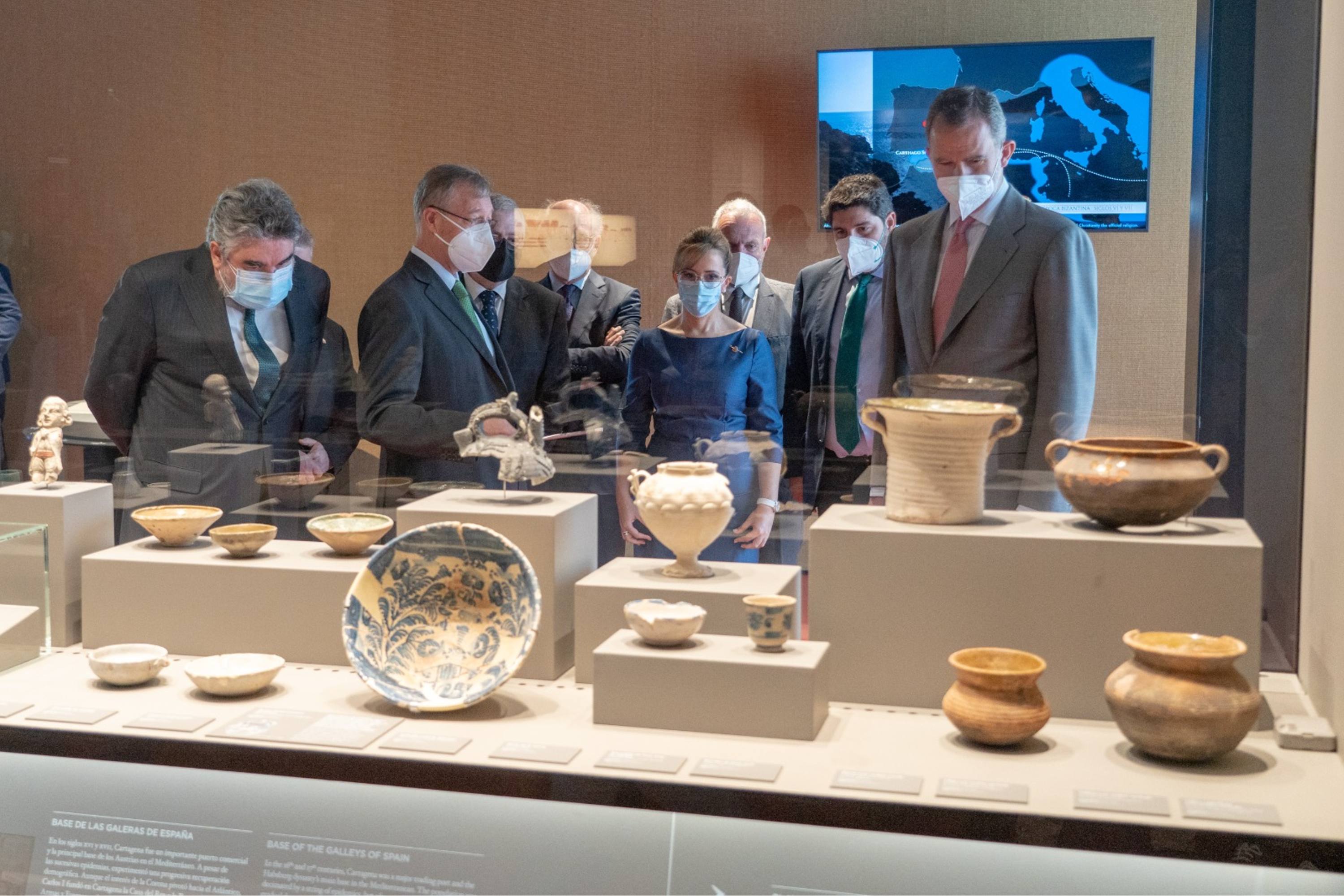 Felipe VI inaugura el Museo del Foro Romano del Molinete de Cartagena Felipe VI inaugura el Museo del Foro Romano del Molinete de Cartagena