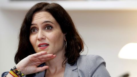 La presidenta de la Comunidad de Madrid, Isabel D&iacute;az Ayuso