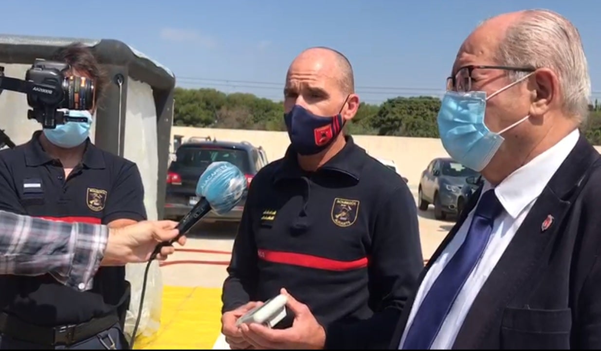Los bomberos reciben formación de los TEDAX en el campo de la seguridad radiológica ante una emergencia Los bomberos reciben formación de los TEDAX en el campo de la seguridad radiológica ante una emergencia