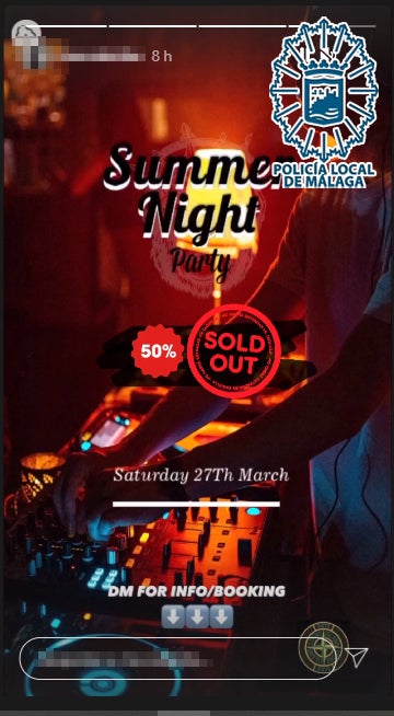 Alquila un chalet para celebrar una fiesta y acaba detenido Alquila un chalet para celebrar una fiesta y acaba detenido