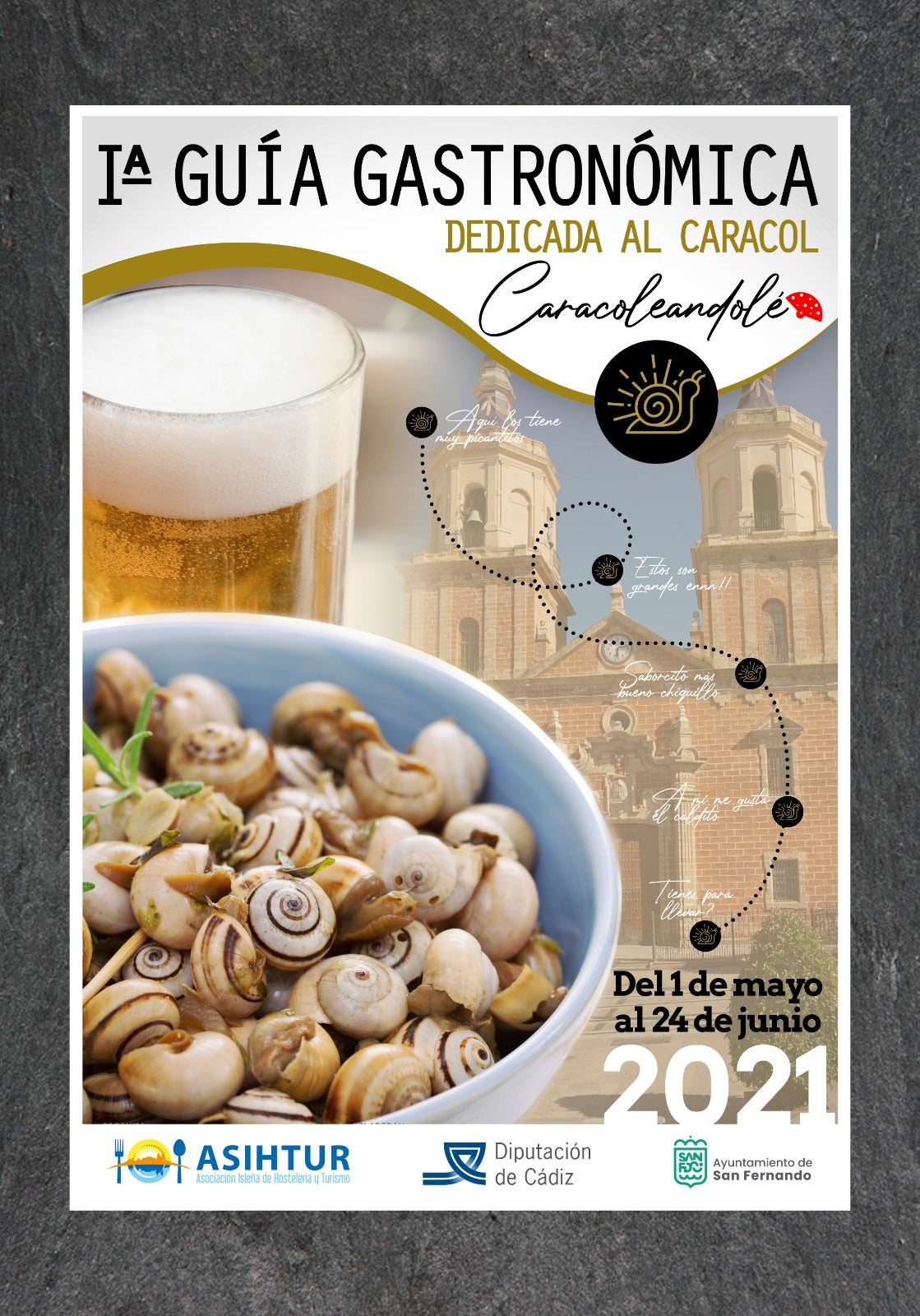 San Fernando busca al 'Rey Caracol' San Fernando busca al 'Rey Caracol'