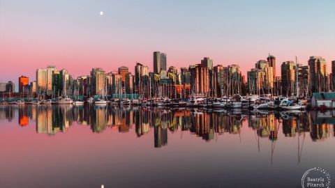 Atardecer en Vancouver