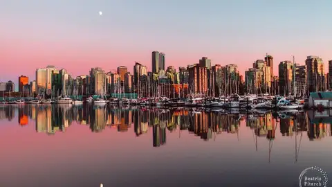Atardecer en Vancouver Atardecer en Vancouver