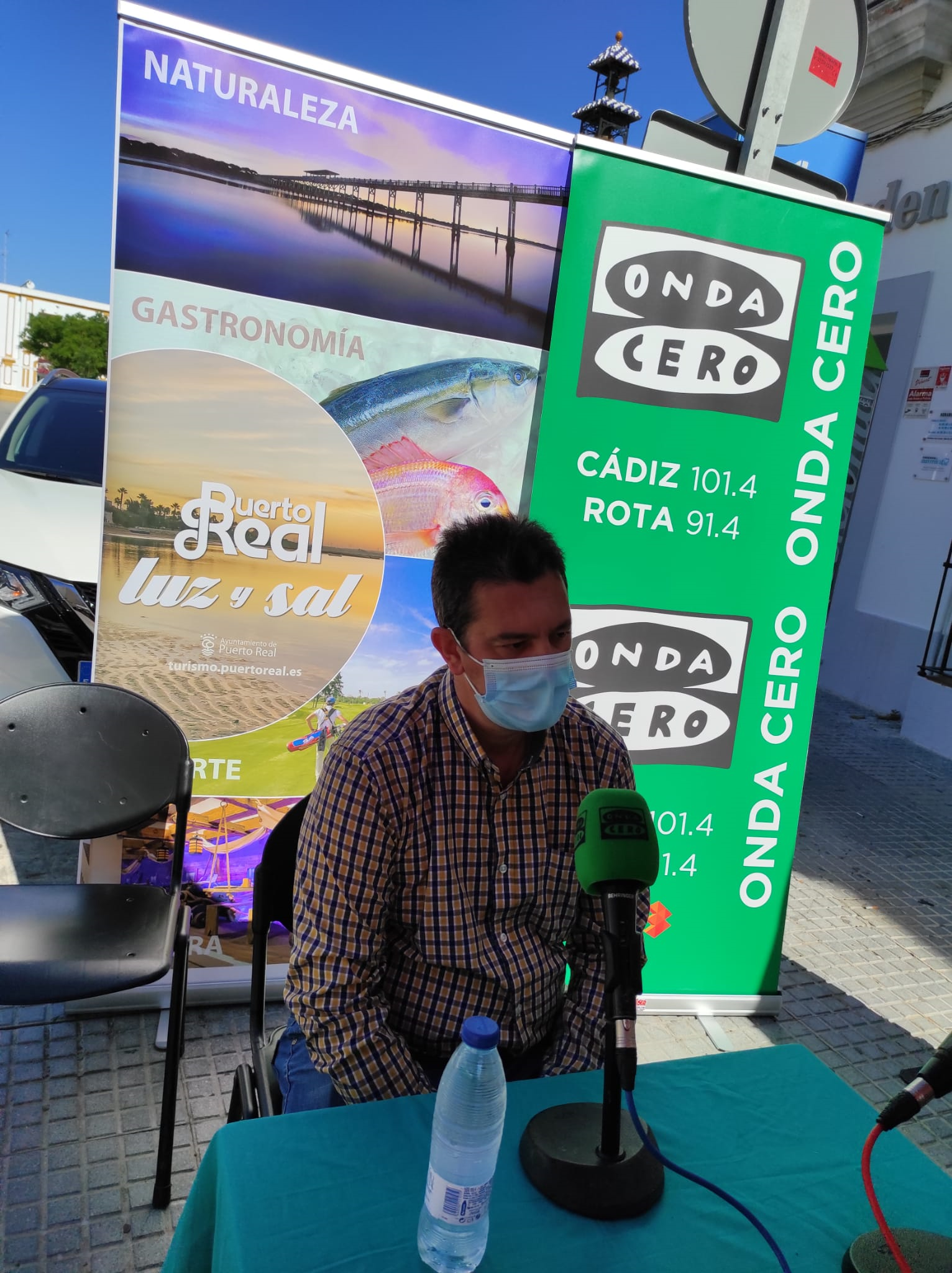 El taxi de Puerto Real, esperanzado ante la desescalada de la pandemia El taxi de Puerto Real, esperanzado ante la desescalada de la pandemia