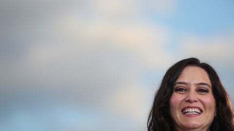 Una sonriente Isabel D&iacute;az Ayuso