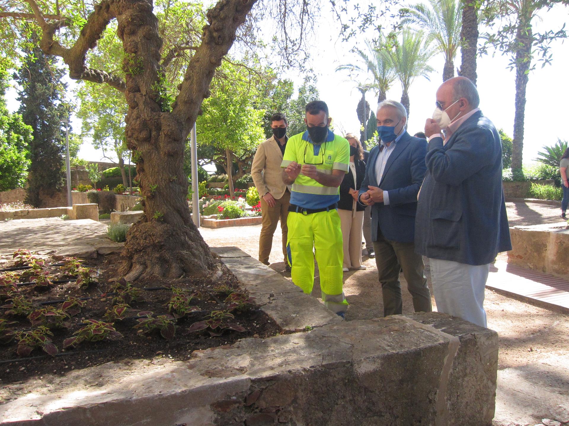 Los jardines de La Galera de Badajoz abrirán al público en torno al mes junio Los jardines de La Galera de Badajoz abrirán al público en torno al mes junio