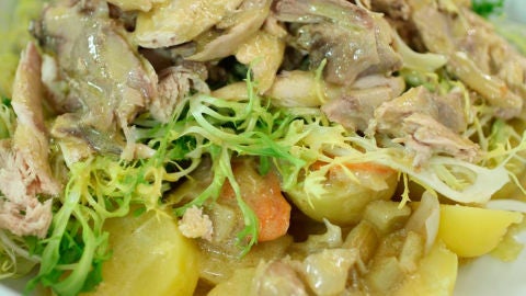 Perdices ali&ntilde;adas en escabeche