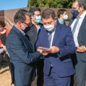 García-Page hoy en Cifuentes, Guadalajara