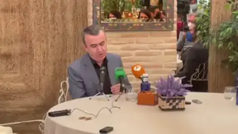 Lorenzo Silva presenta su nueva novela en una rueda de prensa Lorenzo Silva presenta su nueva novela en una rueda de prensa