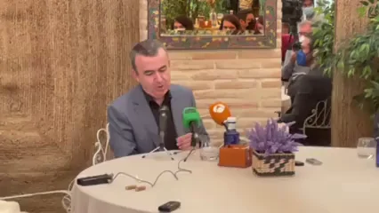 Lorenzo Silva presenta su nueva novela en una rueda de prensa Lorenzo Silva presenta su nueva novela en una rueda de prensa