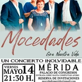 Concierto gratuito de Mocedades el viernes 14 de mayo Concierto gratuito de Mocedades el viernes 14 de mayo