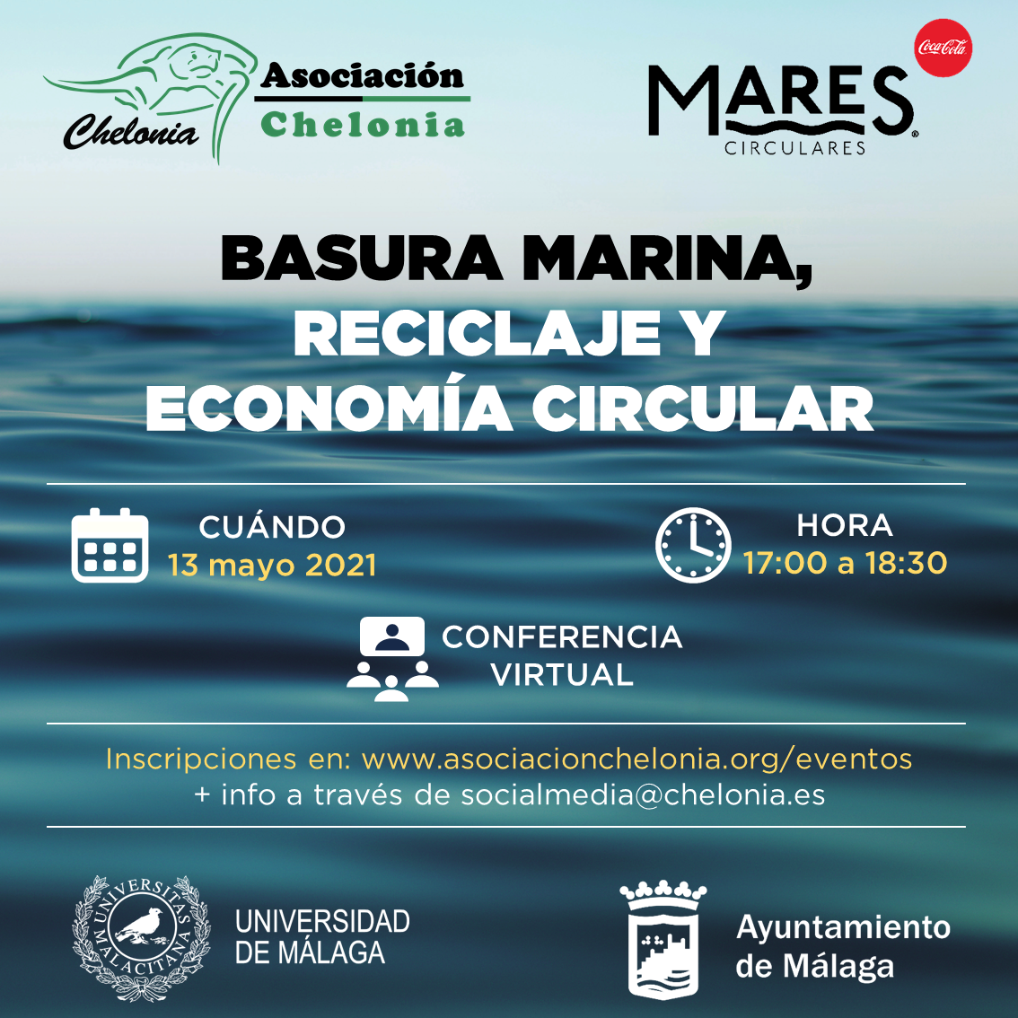 Universidad, Ayuntamiento y Asociación Chelonia organizan una conferencia sobre basuras marinas, reciclaje y economía circular Universidad, Ayuntamiento y Asociación Chelonia organizan una conferencia sobre basuras marinas, reciclaje y economía circular