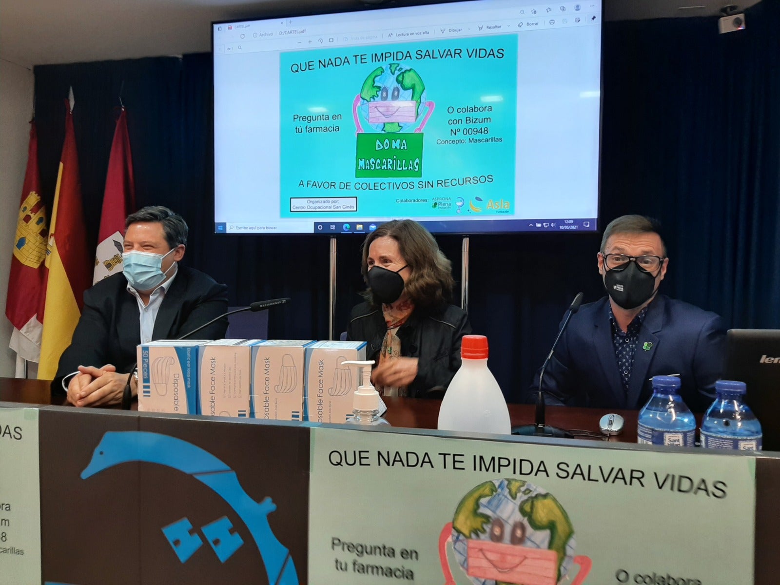 Mas de 41.000 mascarillas donadas para las personas más vulnerables Mas de 41.000 mascarillas donadas para las personas más vulnerables