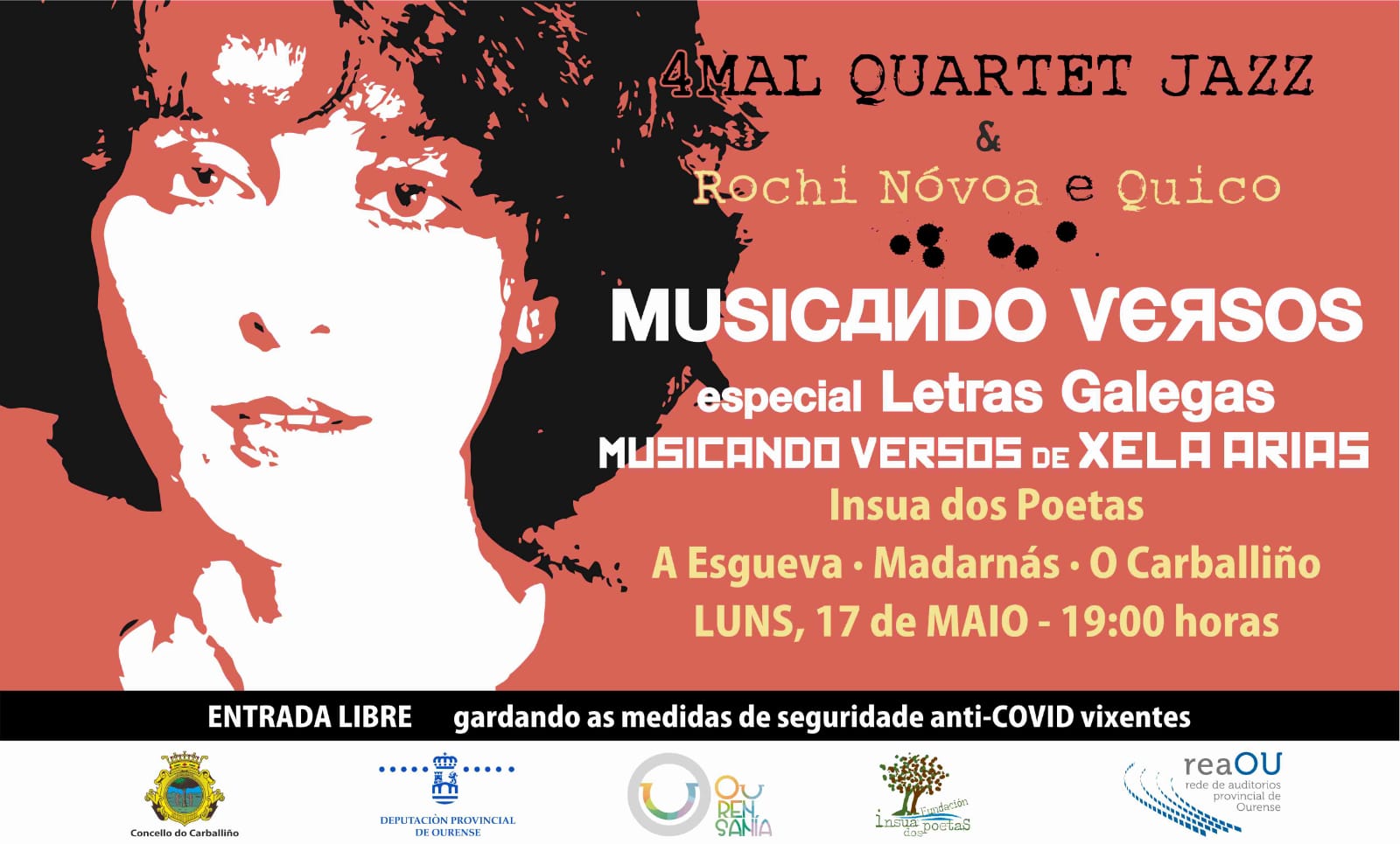 Jazz e poesía na Insua, lembrando a Xela Arias Jazz e poesía na Insua, lembrando a Xela Arias