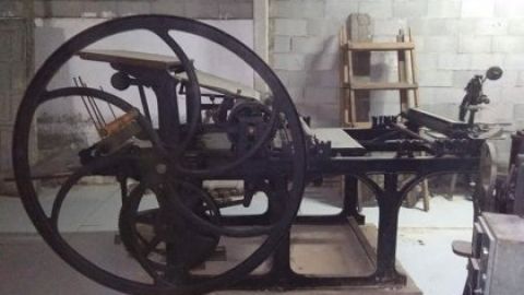 Una de las máquinas de la colección de Carlos Marquina Una de las máquinas de la colección de Carlos Marquina