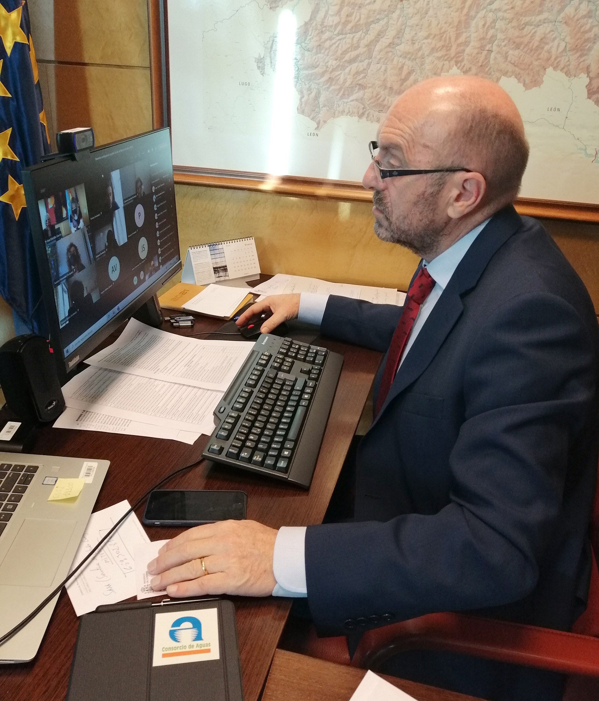 El vicepresidente Cofiño espera reducir al 6% la temporalidad mediante las ofertas de empleo pendientes. El vicepresidente Cofiño espera reducir al 6% la temporalidad mediante las ofertas de empleo pendientes.