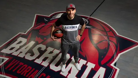 Quino Colom, jugador de Baskonia Quino Colom, jugador de Baskonia