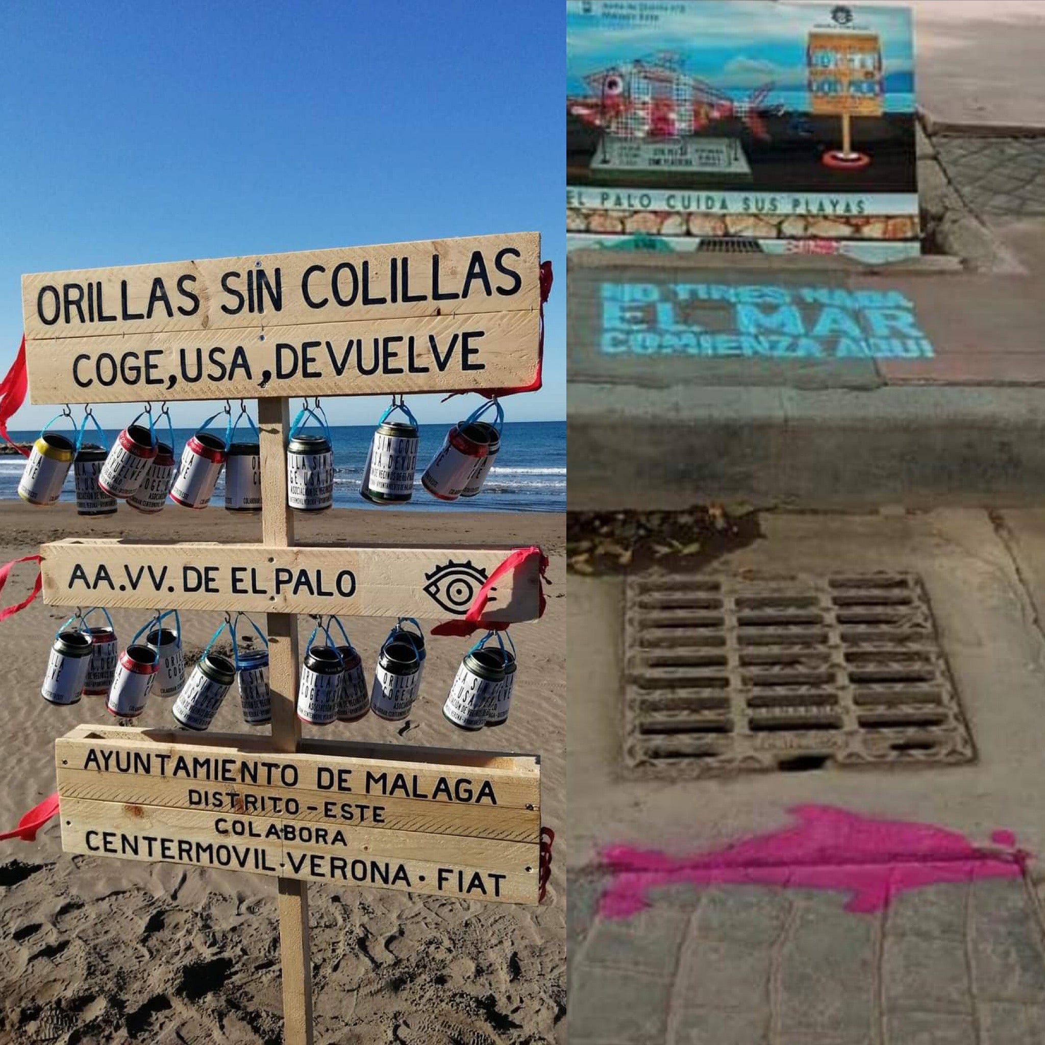 Los vecinos de El Palo se vuelcan con el cuidado de sus playas Los vecinos de El Palo se vuelcan con el cuidado de sus playas
