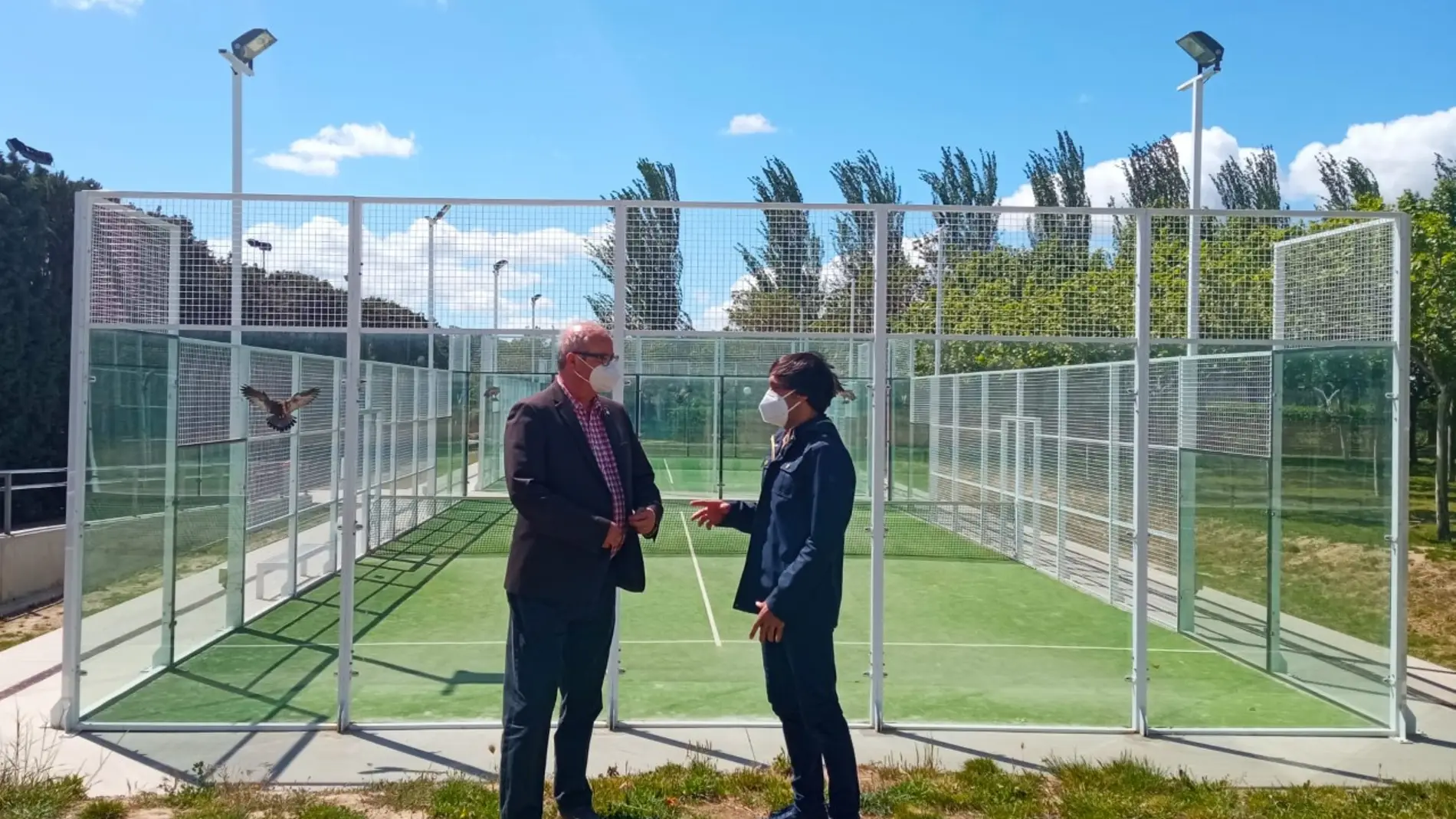  Huesca contará con cuatro pistas de pádel en la Ciudad Deportiva