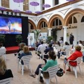 Instantes de la presentación de la programación de Fitur 