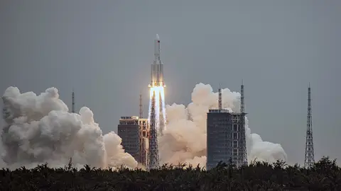 Espana se suma al seguimiento del cohete chino durante su caida a la Tierra este fin de semana Espana se suma al seguimiento del cohete chino durante su caida a la Tierra este fin de semana