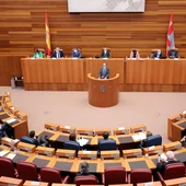 Lectura del Informe Anual del Procurador del Común, Tomás Quintana en las Cortes de Castilla y León Lectura del Informe Anual del Procurador del Común, Tomás Quintana en las Cortes de Castilla y León