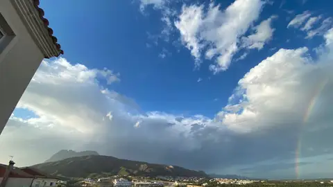 Finestrat nubes y claros Finestrat nubes y claros