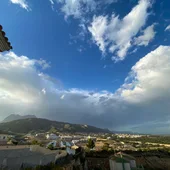 Finestrat nubes y claros Finestrat nubes y claros
