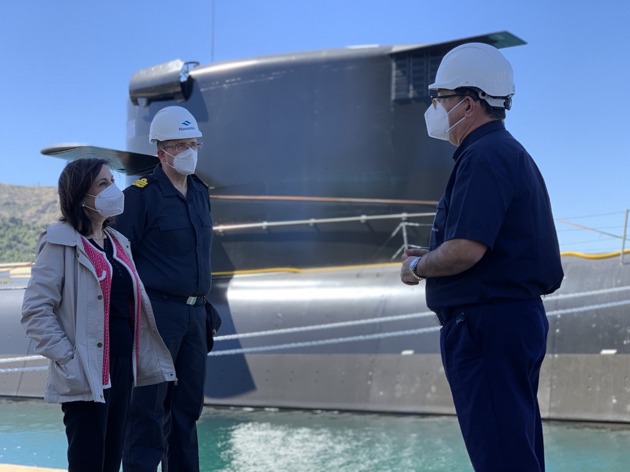 Margarita Robles : "Es un proyecto esencial para la Armada y España, para ser un referente internacional" Margarita Robles : "Es un proyecto esencial para la Armada y España, para ser un referente internacional"