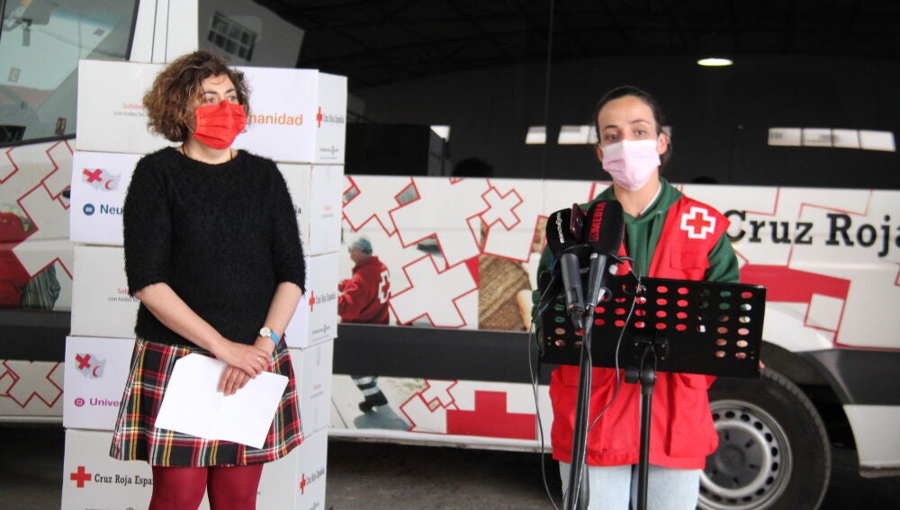 Acto en las naves de Cruz Roja Alcázar Acto en las naves de Cruz Roja Alcázar