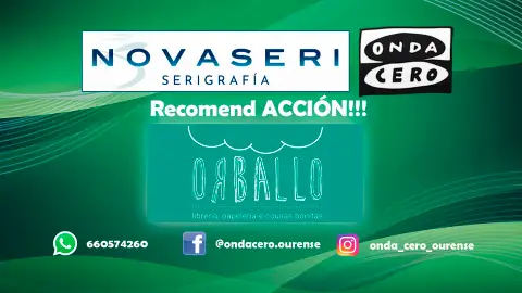 Recomend ACCION!!! con Librería Orballo Recomend ACCION!!! con Librería Orballo