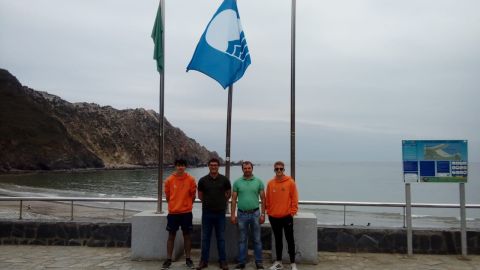Bandera Azul Cadavedo.
