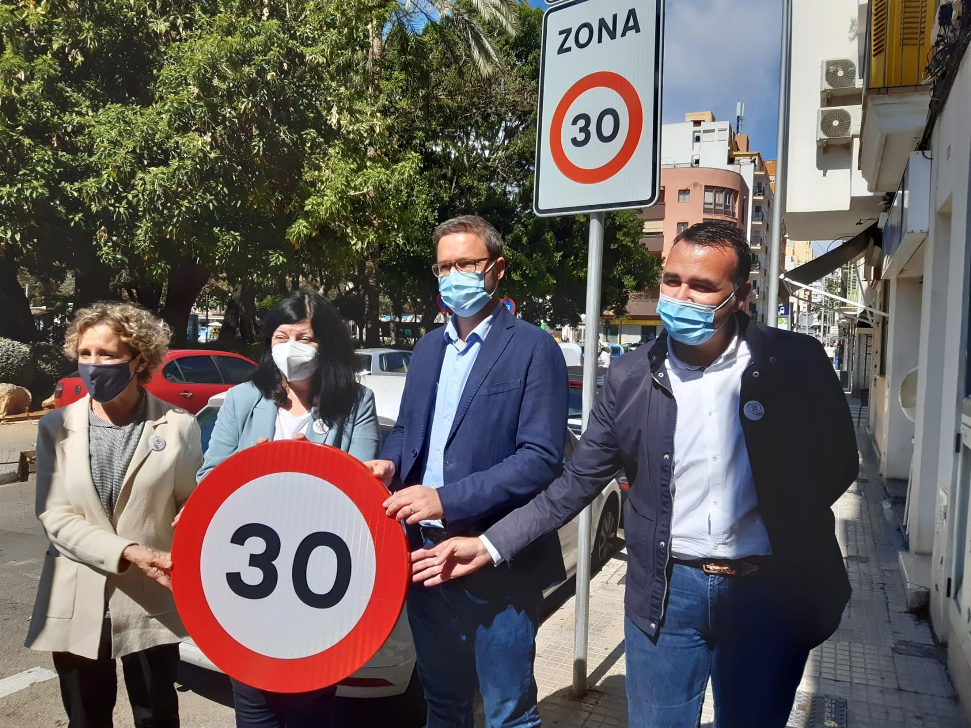 La DGT presenta en Palma la entrada en vigor del límite de velocidad urbana a 30km/h La DGT presenta en Palma la entrada en vigor del límite de velocidad urbana a 30km/h