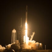 Despega la segunda mision tripulada de la NASA y SpaceX a la Estacion Espacial Internacional