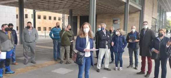 Conchi García: "Reivindicamos que se haga justicia sobre la usurpación de los montes vecinales" Conchi García: "Reivindicamos que se haga justicia sobre la usurpación de los montes vecinales"