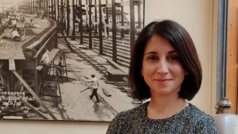 Elena Corrales, directora del NTC de Navantia en San Fernando