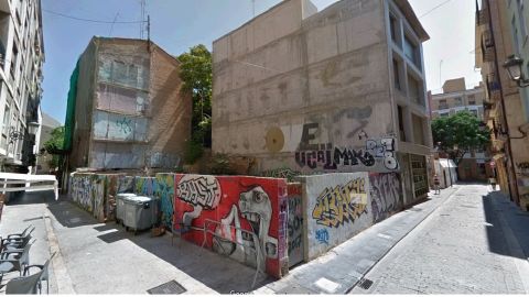 Solar de Sogueros 6 donde est&aacute; previsto uno de los edificios