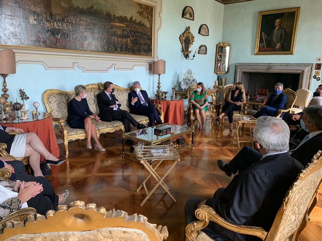 Milagros Tolón traslada a empresarios italianos las oportunidades de Toledo como ciudad estratégica Milagros Tolón traslada a empresarios italianos las oportunidades de Toledo como ciudad estratégica