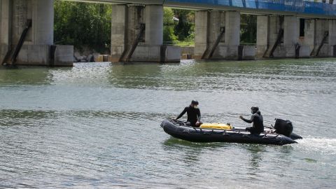 Dispositivo de b&uacute;squeda del menor desaparecido en el r&iacute;o Ebro
