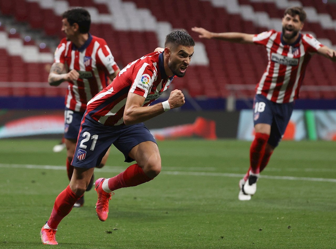 Agónico triunfo del Atlético ante la Real que le acerca al título Agónico triunfo del Atlético ante la Real que le acerca al título