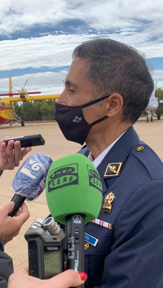 José Luis Peña Iglesias, jefe de la Maestranza Aérea de Albacete