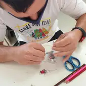 Uno de los usuarios de APADENI Uno de los usuarios de APADENI