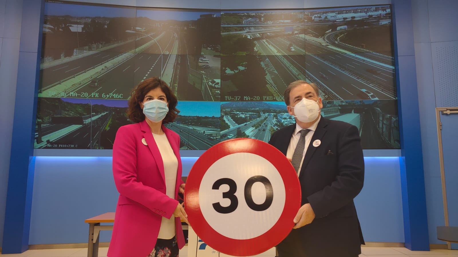 La reducción a 30 km/h tratará de evitar los 12 muertos en Málaga el año pasado La reducción a 30 km/h tratará de evitar los 12 muertos en Málaga el año pasado