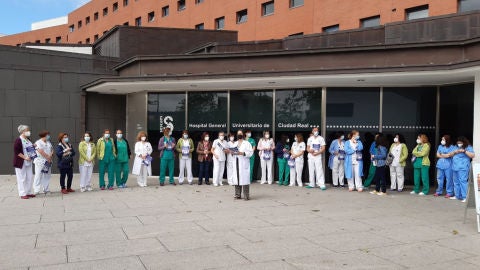 Concentraci&oacute;n en el Hospital de Ciudad Real