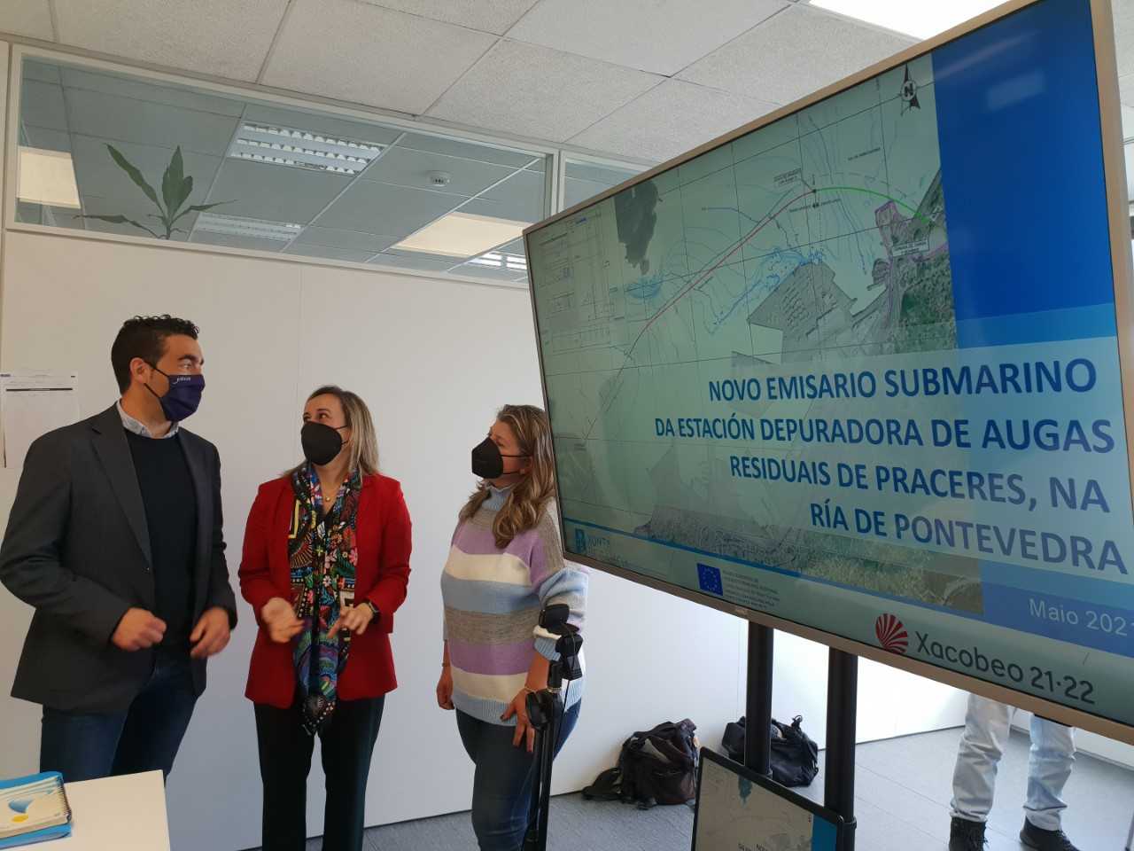 Luis López: "As obras do novo emisario na ría de Pontevedra serán totalmente compatibles coa actividade marisqueira” Luis López: "As obras do novo emisario na ría de Pontevedra serán totalmente compatibles coa actividade marisqueira”